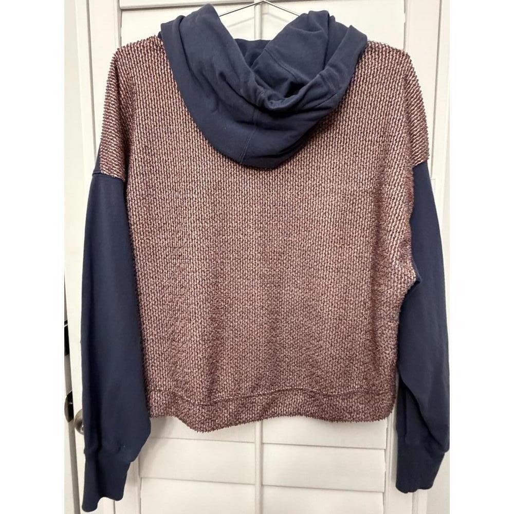 Anthropologie Saturday Sunday‎ Karla cropped hoodie size Medium - Picture 7 of 8